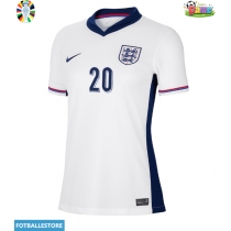 England Jarrod Bowen #20 Hjemmedrakt Dame EM 2024 Kortermet